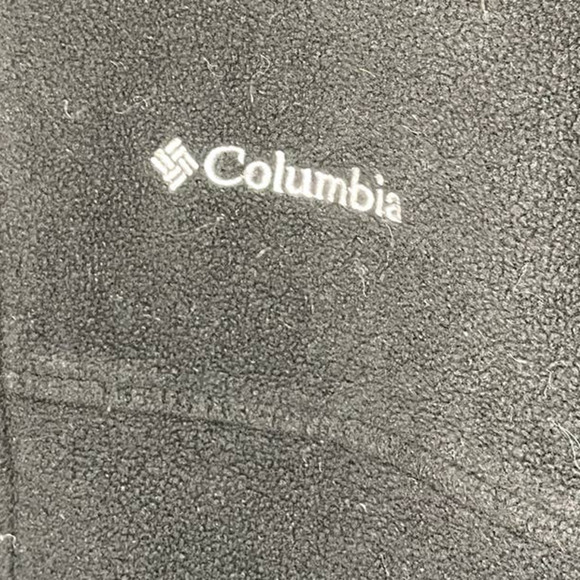 Columbia Fleece Jacket Womens Medium M Black Classic Full Zip Long Sleeve - Picture 8 of 12